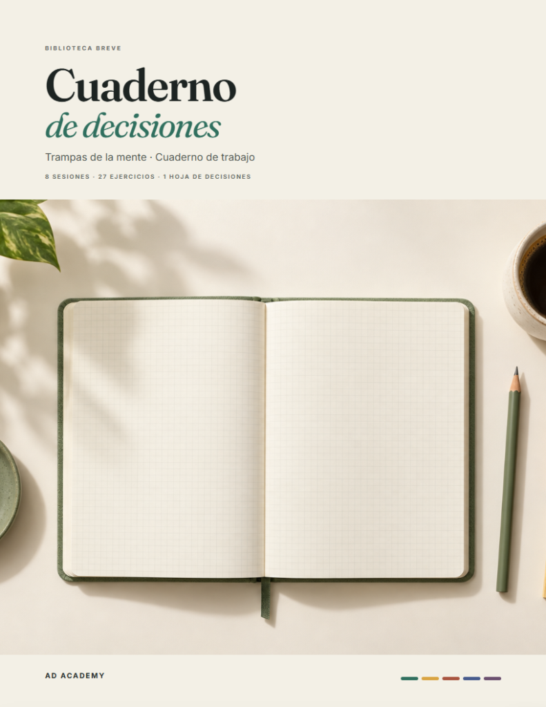 Portada de Muestra · Cuaderno de decisiones