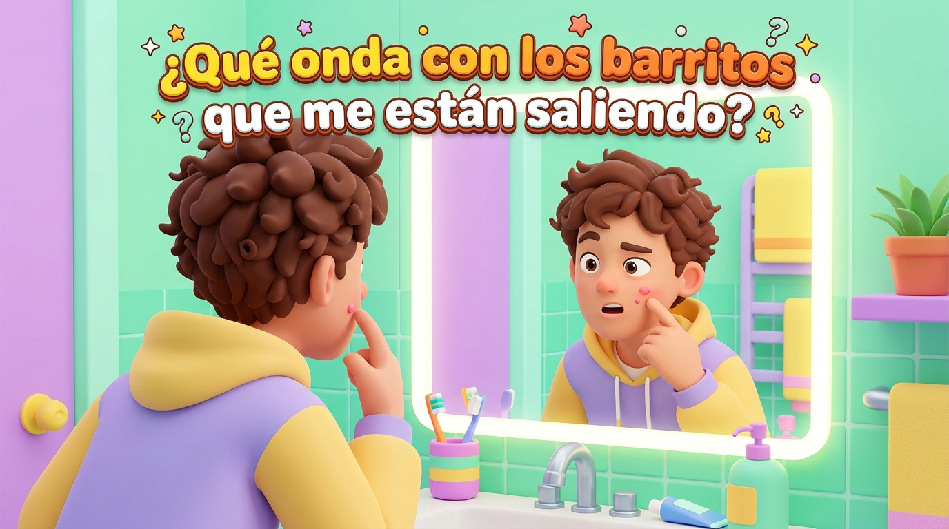 ¿Qué onda con los barritos que me están saliendo?