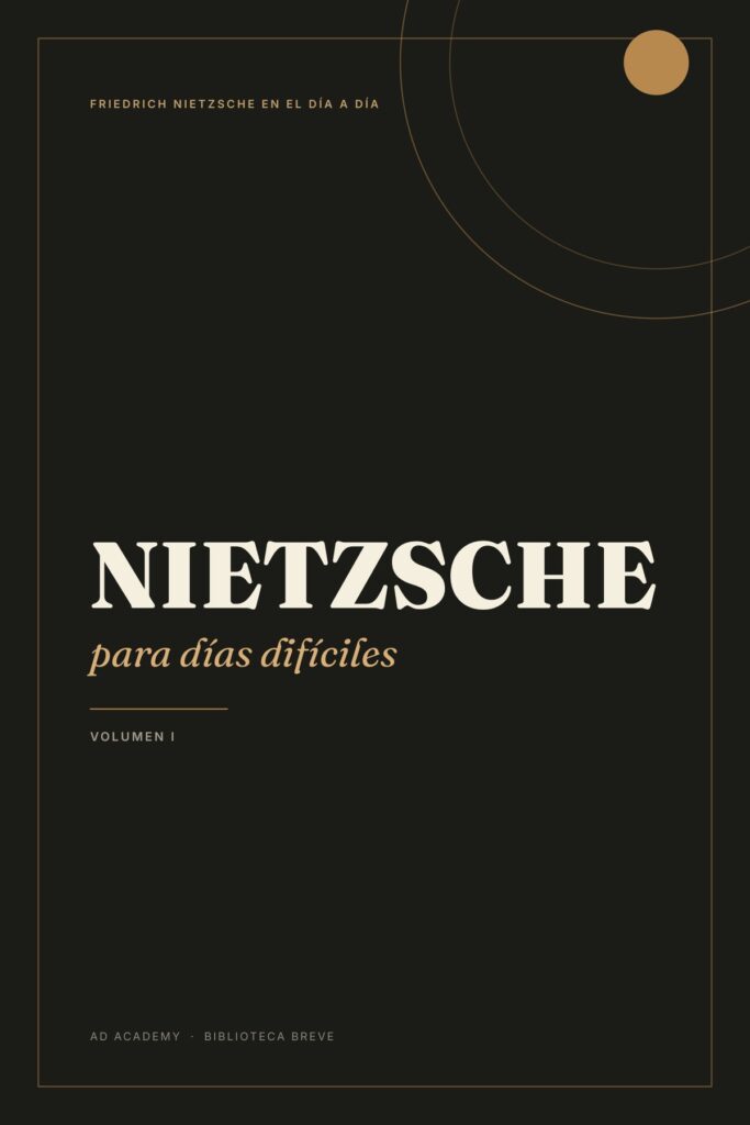 Portada de Nietzsche para días difíciles