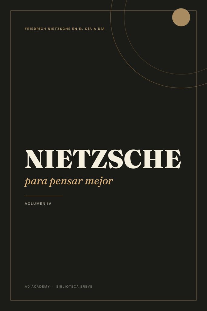 Portada de Nietzsche para pensar mejor